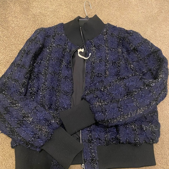 Marled bomber jacket large - Picture 2 of 4